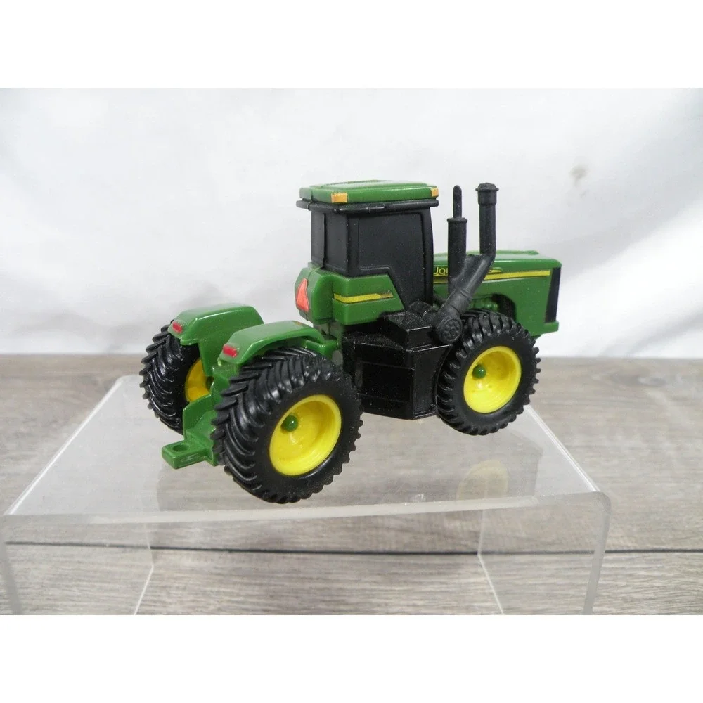 John Deere Articulated Tractor Diecast Toy Farm Vehicle Green Yellow Model